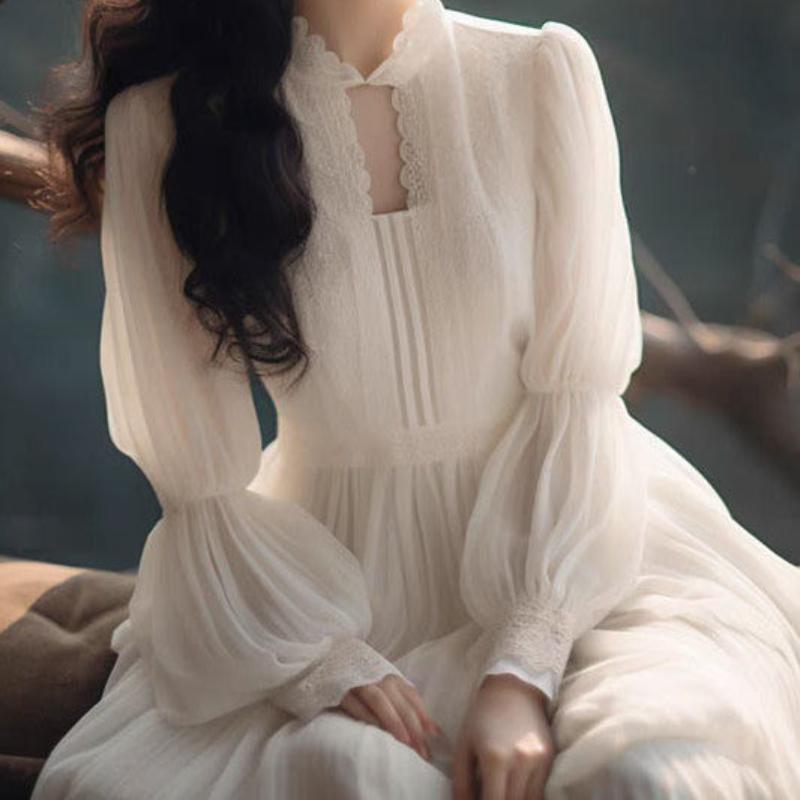 Летнее белое шифоновое кружевное платье с пышными рукавами, изысканное, нежное, элегантное, стройнящее, потрясающая юбка S
Летнее белое шифоновое кружевное платье с пышными рукавами, изысканное, нежное, элегантное, стройнящее, потрясающая юбка S
