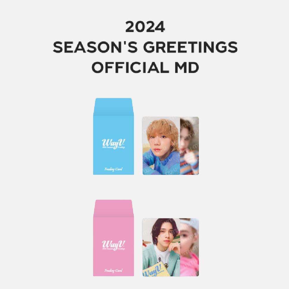 Оформите предзаказ Набор случайных коллекционных карточек SMTOWN 2024 Season s Greetings WayV ver.
Оформите предзаказ Набор случайных коллекционных карточек SMTOWN 2024 Season s Greetings WayV ver.