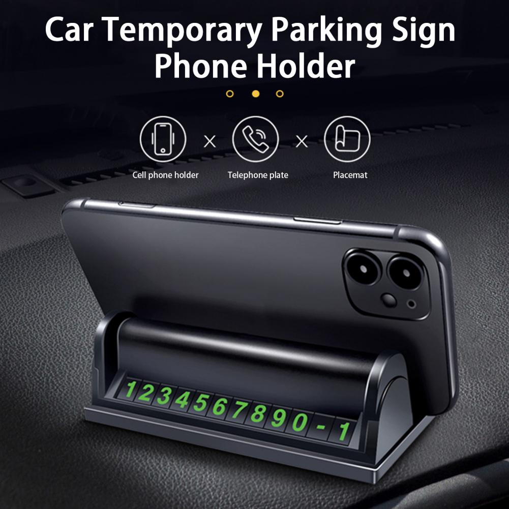 Car-styling Temporary Parking License Card Anti Slip Mobile Phone Holder Telephone Number Park Stop Sign Plate Automobile
Car-styling Temporary Parking License Card Anti Slip Mobile Phone Holder Telephone Number Park Stop Sign Plate Automobile