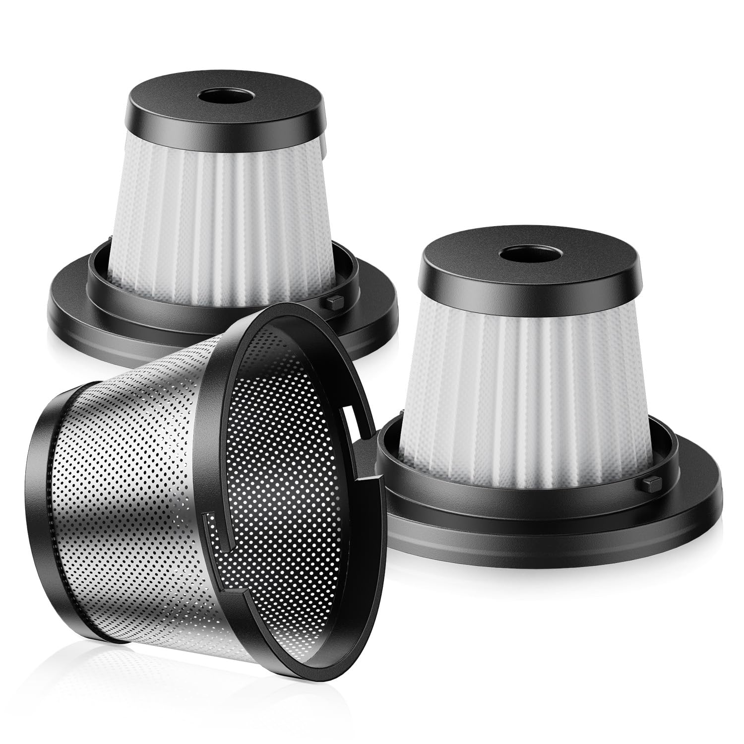 для Svoko Handy Cleaner Набор фильтров из 3 штук Совместим с Handy Cleaner Беспроводные Запасные части Нержавеющая сталь HEPA Совместим с LT-135 и LT-136
для Svoko Handy Cleaner Набор фильтров из 3 штук Совместим с Handy Cleaner Беспроводные Запасные части Нержавеющая сталь HEPA Совместим с LT-135 и LT-136