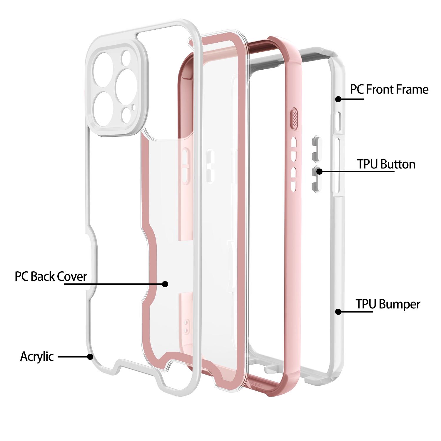 For iPhone 16 Pro Max Case Detachable 4 in 1 TPU+Acrylic+PC Shockproof Phone Cover Sapphire+Dark Grey
For iPhone 16 Pro Max Case Detachable 4 in 1 TPU+Acrylic+PC Shockproof Phone Cover Sapphire+Dark Grey