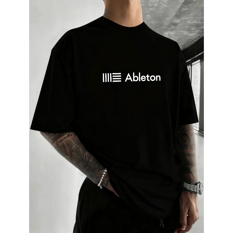 Men s Ableton Logo Print T-Shirt Short Sleeve Crew Neck Casual Top for Electronic Music Producers S чёрный
Men s Ableton Logo Print T-Shirt Short Sleeve Crew Neck Casual Top for Electronic Music Producers S чёрный