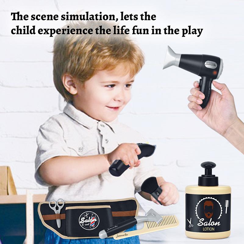 1 Set Hair Salon Shaving Kit Kids Toys Barber Role Pretend Play For Boys Beauty Electric Hairdressing Cosmetics Tools
1 Set Hair Salon Shaving Kit Kids Toys Barber Role Pretend Play For Boys Beauty Electric Hairdressing Cosmetics Tools