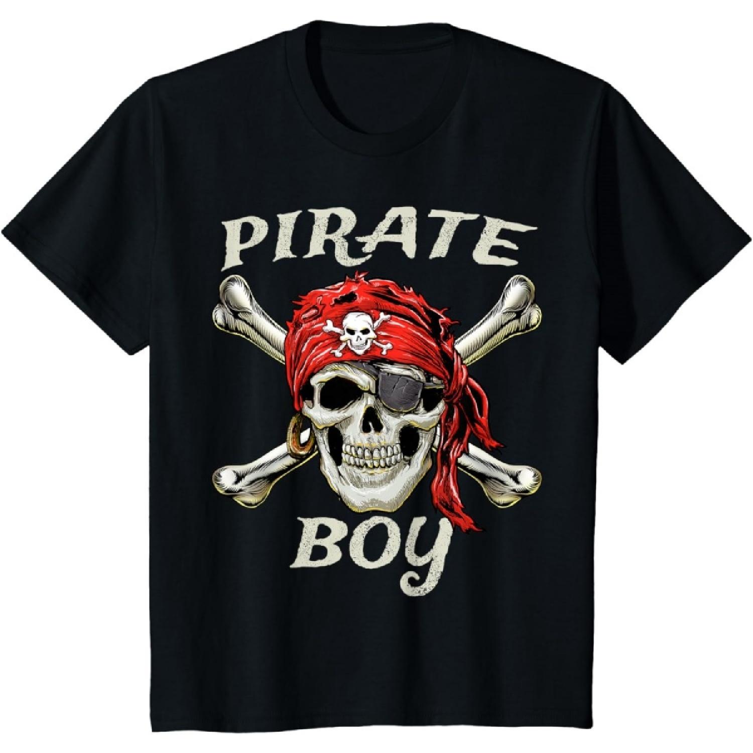 Kids Pirate Boy Skull and Crossbones Jolly Roger Birthday Pirate T-Shirt XXXXXL чорний
Kids Pirate Boy Skull and Crossbones Jolly Roger Birthday Pirate T-Shirt XXXXXL чорний