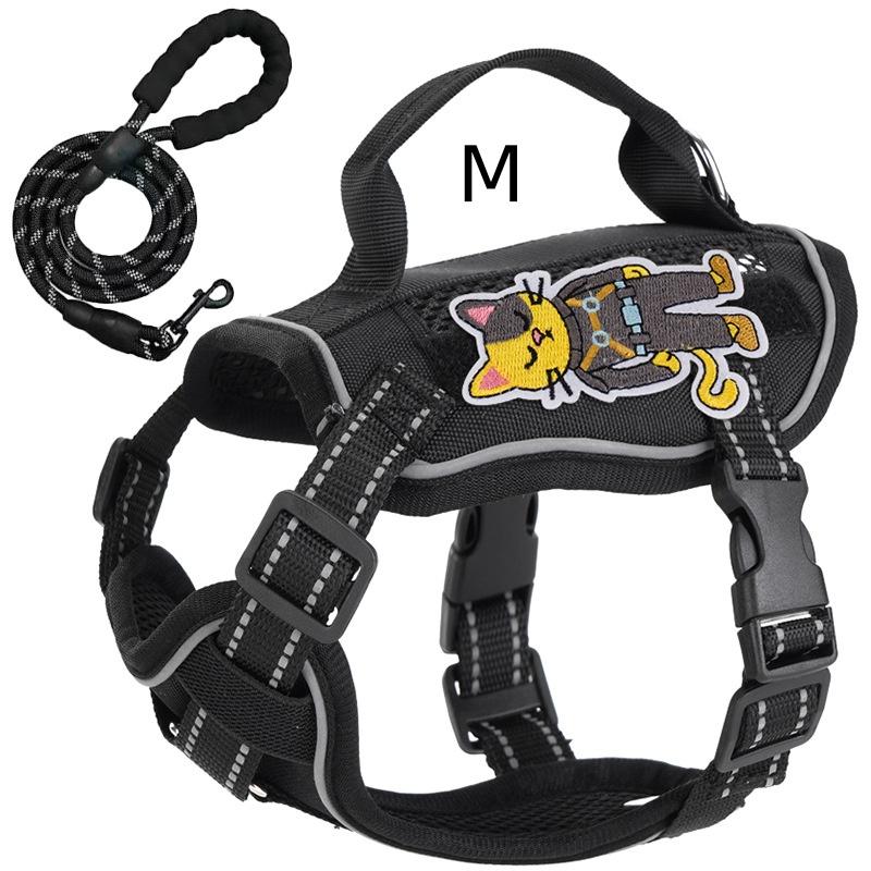 Cat And Dog Universal Pet Leash Reflective Breathable Dog Chest And Back Anti Slip Vest Style Pet Chest Harness
Cat And Dog Universal Pet Leash Reflective Breathable Dog Chest And Back Anti Slip Vest Style Pet Chest Harness
