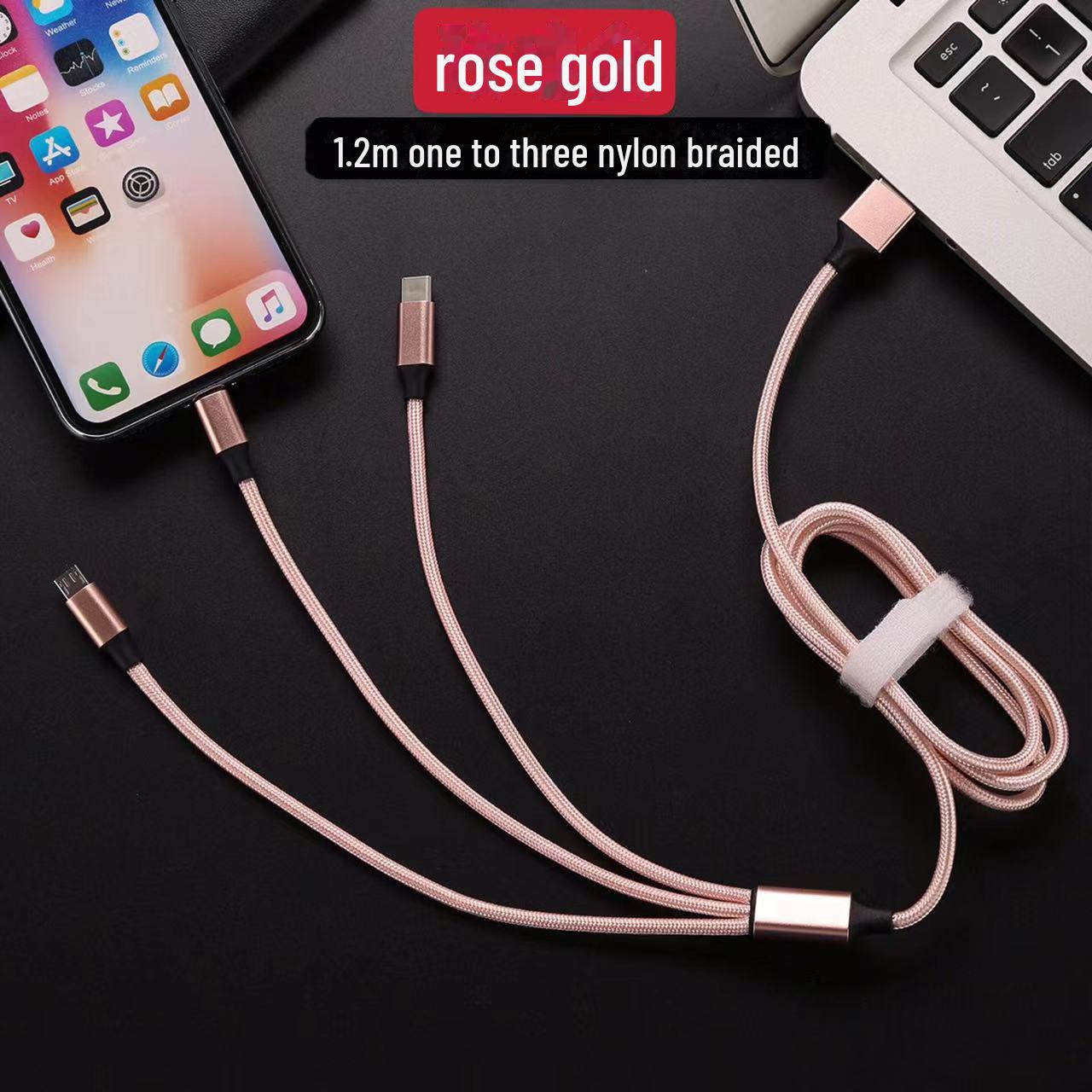 Плетеный нейлоновый кабель передачи данных 3-в-1 для быстрой зарядки, небольшой подарок
Плетеный нейлоновый кабель передачи данных 3-в-1 для быстрой зарядки, небольшой подарок