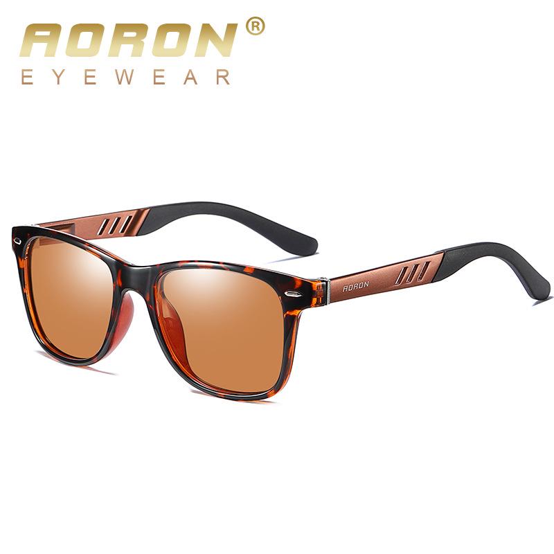 Поляризованные солнцезащитные очки AORON, модные мужские очки для улицы
Поляризованные солнцезащитные очки AORON, модные мужские очки для улицы