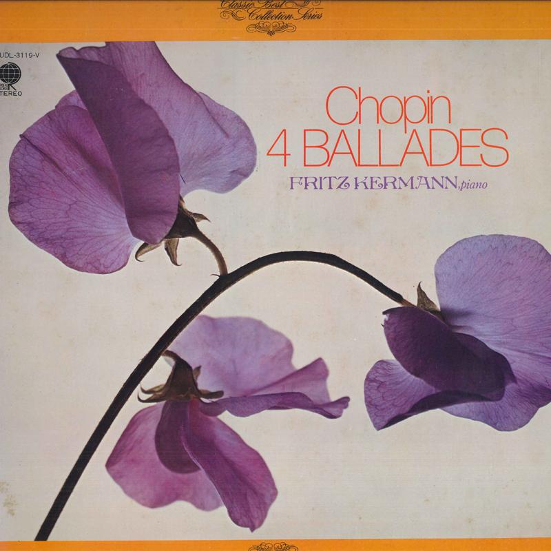 LP Record FRITZ KERMANN - Chopin: Complete Ballades (4 songs) UDL3119V OVERSEAS Japan Classical Used
LP Record FRITZ KERMANN - Chopin: Complete Ballades (4 songs) UDL3119V OVERSEAS Japan Classical Used