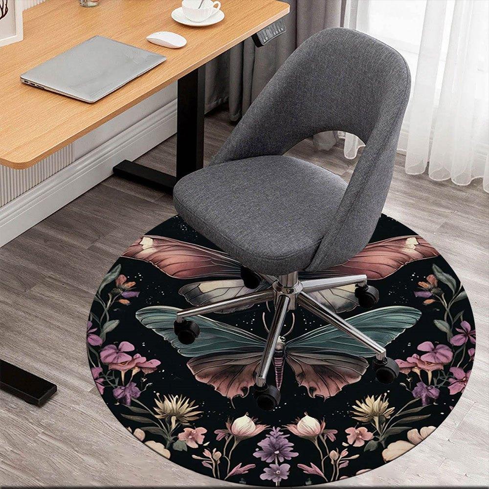 Enchanted Night Moth & Floral Wall Art PrintRound Non-Slip chair mat chair carpet for office Rugs for Office Decor Gift For Valentine s Day Mother s D 80cm by 80cm
Enchanted Night Moth & Floral Wall Art PrintRound Non-Slip chair mat chair carpet for office Rugs for Office Decor Gift For Valentine s Day Mother s D 80cm by 80cm