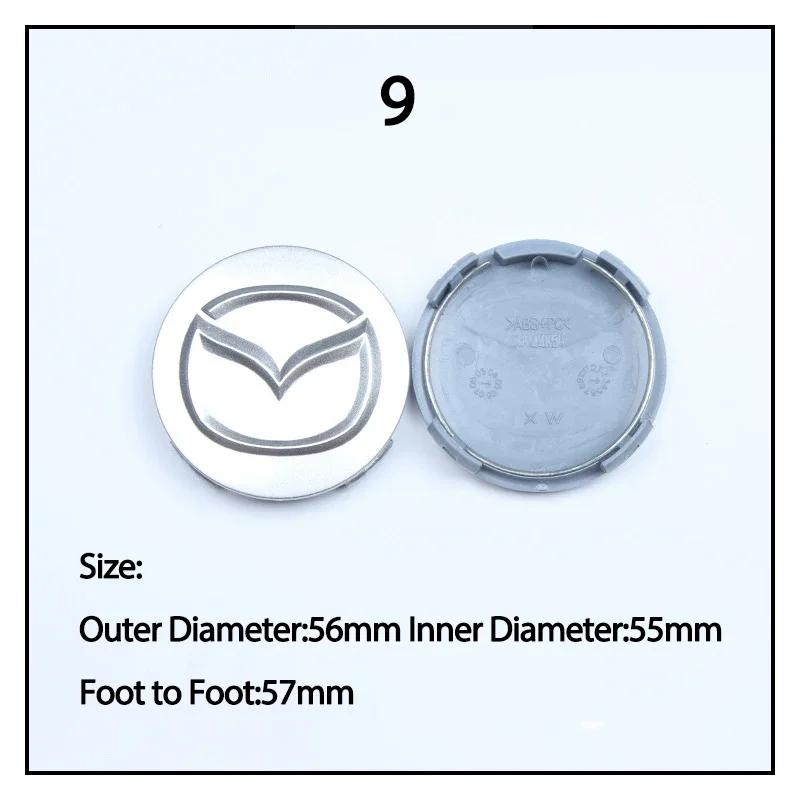 2025 Hot 52mm 56mm Car Wheel Center Cover Hub Cover Decoration for Mazda Atenza MX3 CX3 CX5 2 3 6 323 626 RX8 RX7 Protege Axela
2025 Hot 52mm 56mm Car Wheel Center Cover Hub Cover Decoration for Mazda Atenza MX3 CX3 CX5 2 3 6 323 626 RX8 RX7 Protege Axela