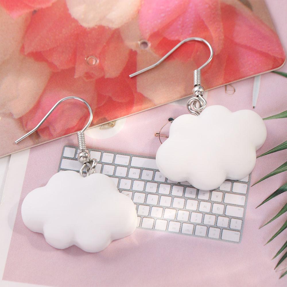 European Cloud Drop Earrings Personality Cute Hook Earrings Cute White Cloud Stud Earring Daily
European Cloud Drop Earrings Personality Cute Hook Earrings Cute White Cloud Stud Earring Daily