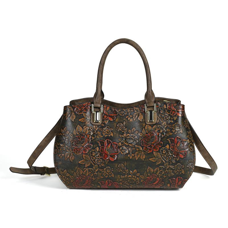 Johnature Женская сумка Ретро тисненая сумка Универсальные сумки из коровьей кожи с ручной росписью через плечо и через плечо кофейный
Johnature Женская сумка Ретро тисненая сумка Универсальные сумки из коровьей кожи с ручной росписью через плечо и через плечо кофейный