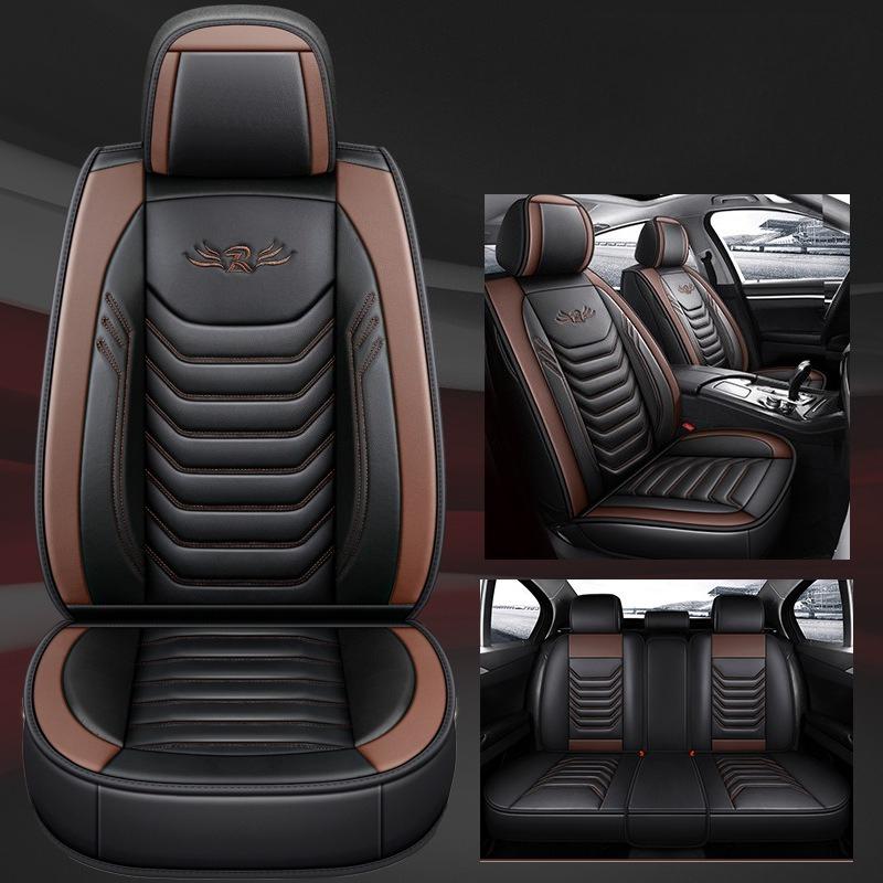 Four-Season Universal Luxury Nappa Leather Material Wear-Resistant Perforated Full Coverage Design Universal Five-Seater Car Seat Cover
Four-Season Universal Luxury Nappa Leather Material Wear-Resistant Perforated Full Coverage Design Universal Five-Seater Car Seat Cover