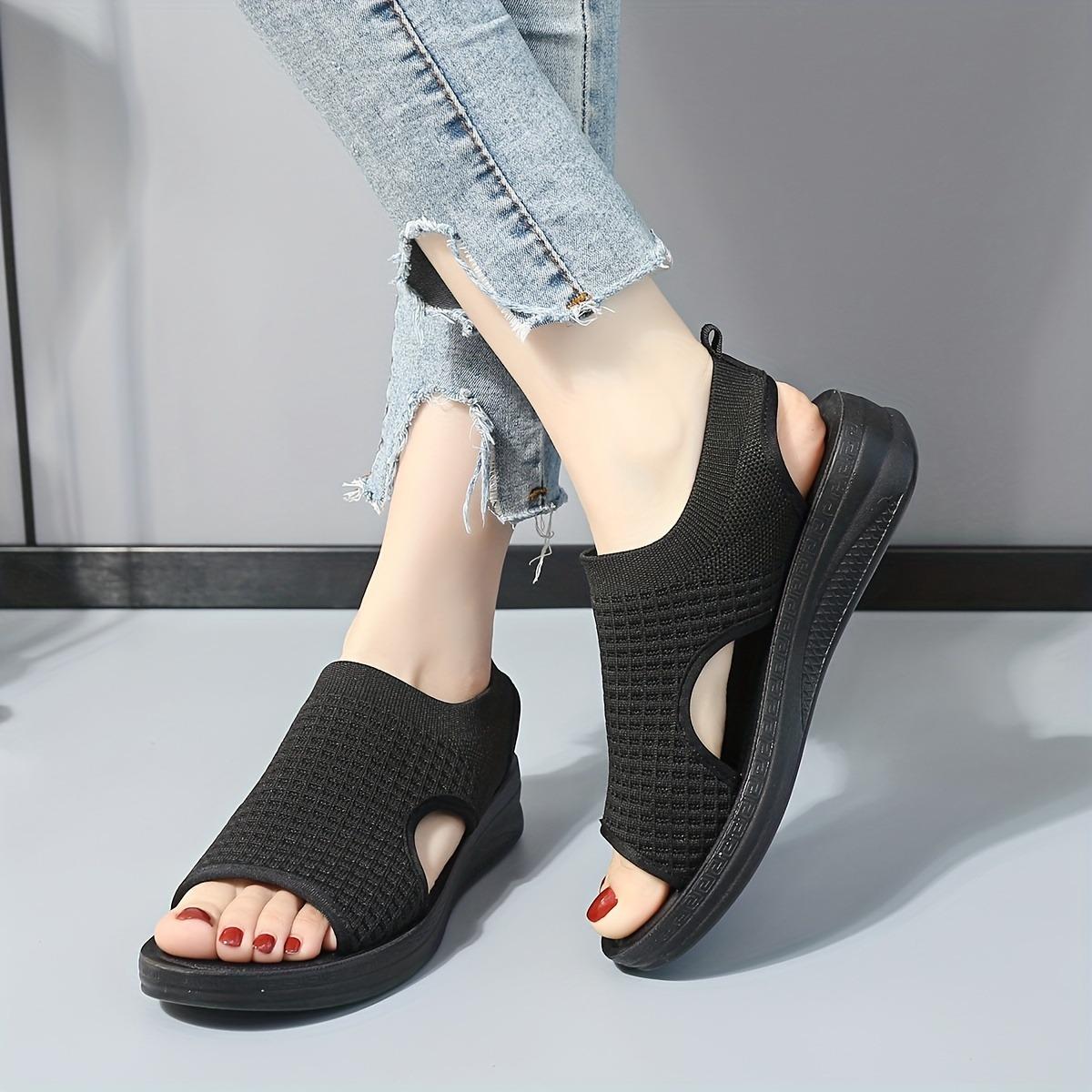 New European and American Style Spring and Summer Fashion, Soft and Breathable Flat Mesh Cover, Comfortable and Lightweight Women s Sandals To Wear 36 чорний
New European and American Style Spring and Summer Fashion, Soft and Breathable Flat Mesh Cover, Comfortable and Lightweight Women s Sandals To Wear 36 чорний