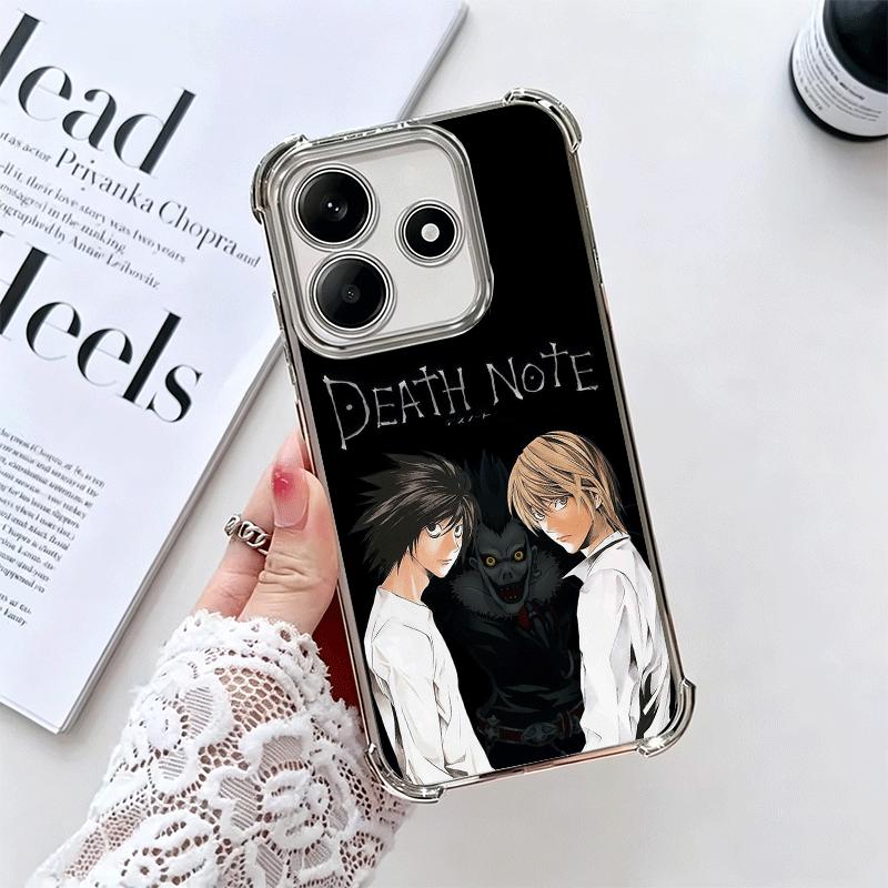 N-Notes D-Deaths Ягами Лайт Мягкий чехол для телефона для Xiaomi Redmi Note 14 15 Pro Plus 13 12 11S 11T 5G 10 9S 9 Покрытие Защита от падения Fu Redmi Note 10 4G
N-Notes D-Deaths Ягами Лайт Мягкий чехол для телефона для Xiaomi Redmi Note 14 15 Pro Plus 13 12 11S 11T 5G 10 9S 9 Покрытие Защита от падения Fu Redmi Note 10 4G