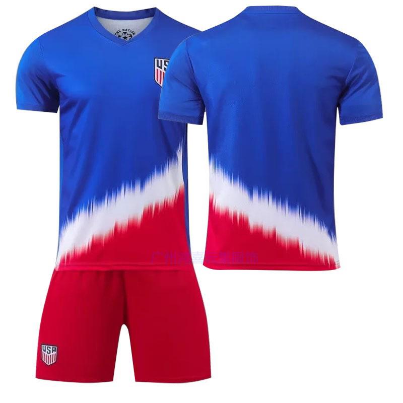 2024 US Team Home & Away Jersey - Short Sleeve, Number 10 Pulisic & 8 McKennie Football Uniform. Kids #20
2024 US Team Home & Away Jersey - Short Sleeve, Number 10 Pulisic & 8 McKennie Football Uniform. Kids #20