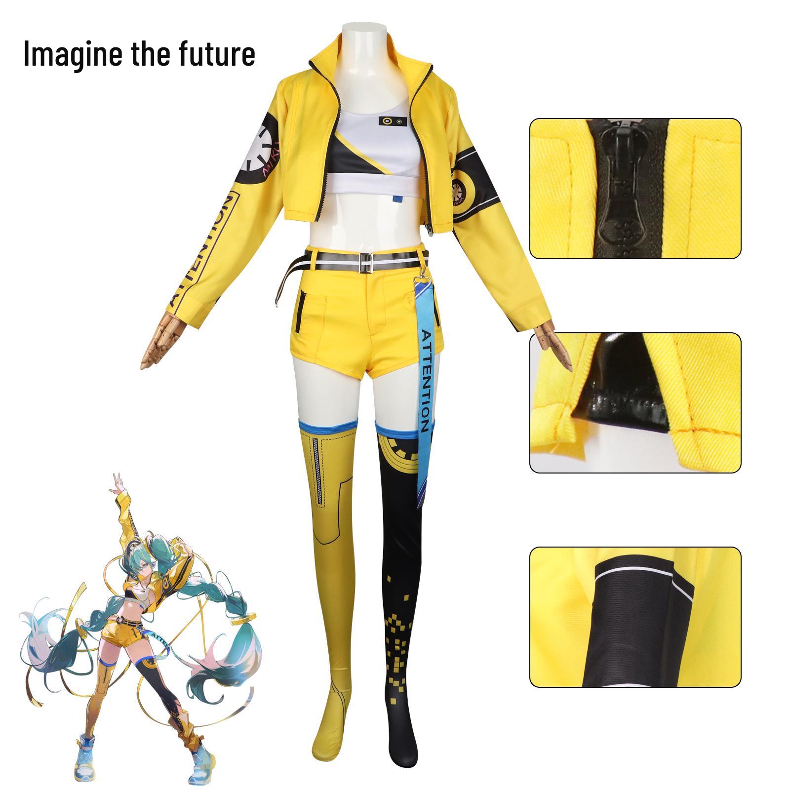Hatsune Miku 17th Anniversary Cosplay Costume - Sing Out the Future Virtual Singer Anime Girl Outfit Small
Hatsune Miku 17th Anniversary Cosplay Costume - Sing Out the Future Virtual Singer Anime Girl Outfit Small