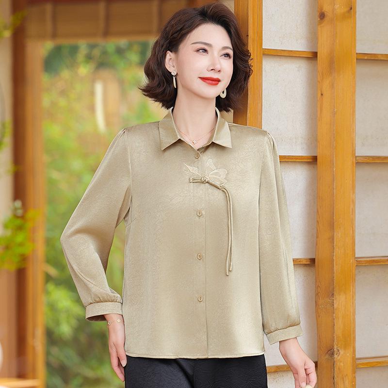 2026 New Stylish Slimming T-Shirt for Middle-Aged and Elderly Women 3XL (Recommended 115-130 jin)
2026 New Stylish Slimming T-Shirt for Middle-Aged and Elderly Women 3XL (Recommended 115-130 jin)