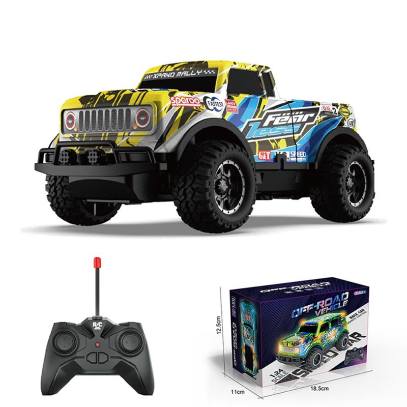 Kyamrc Y242 1/24 Mini Remote Control Car Toy 10 км / ч Rc Модель внедорожника для мальчиков Рождественские подарки
Kyamrc Y242 1/24 Mini Remote Control Car Toy 10 км / ч Rc Модель внедорожника для мальчиков Рождественские подарки