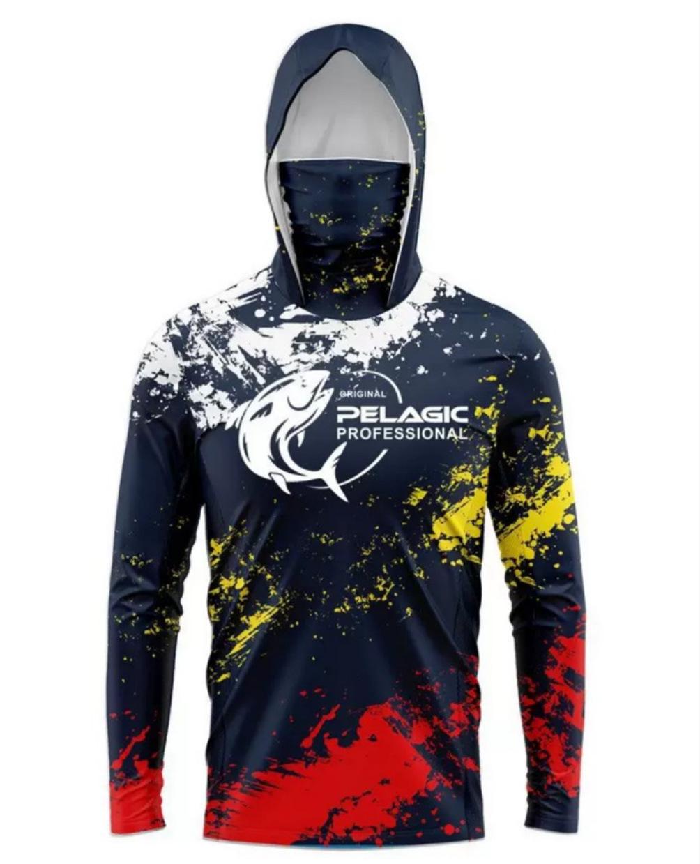 PELAGIC Ice Silk Sun-Protective Fishing Hoodie with Neck Gaiter – Lightweight, Long Sleeve for Outdoor Lure Fishing XXS
PELAGIC Ice Silk Sun-Protective Fishing Hoodie with Neck Gaiter – Lightweight, Long Sleeve for Outdoor Lure Fishing XXS