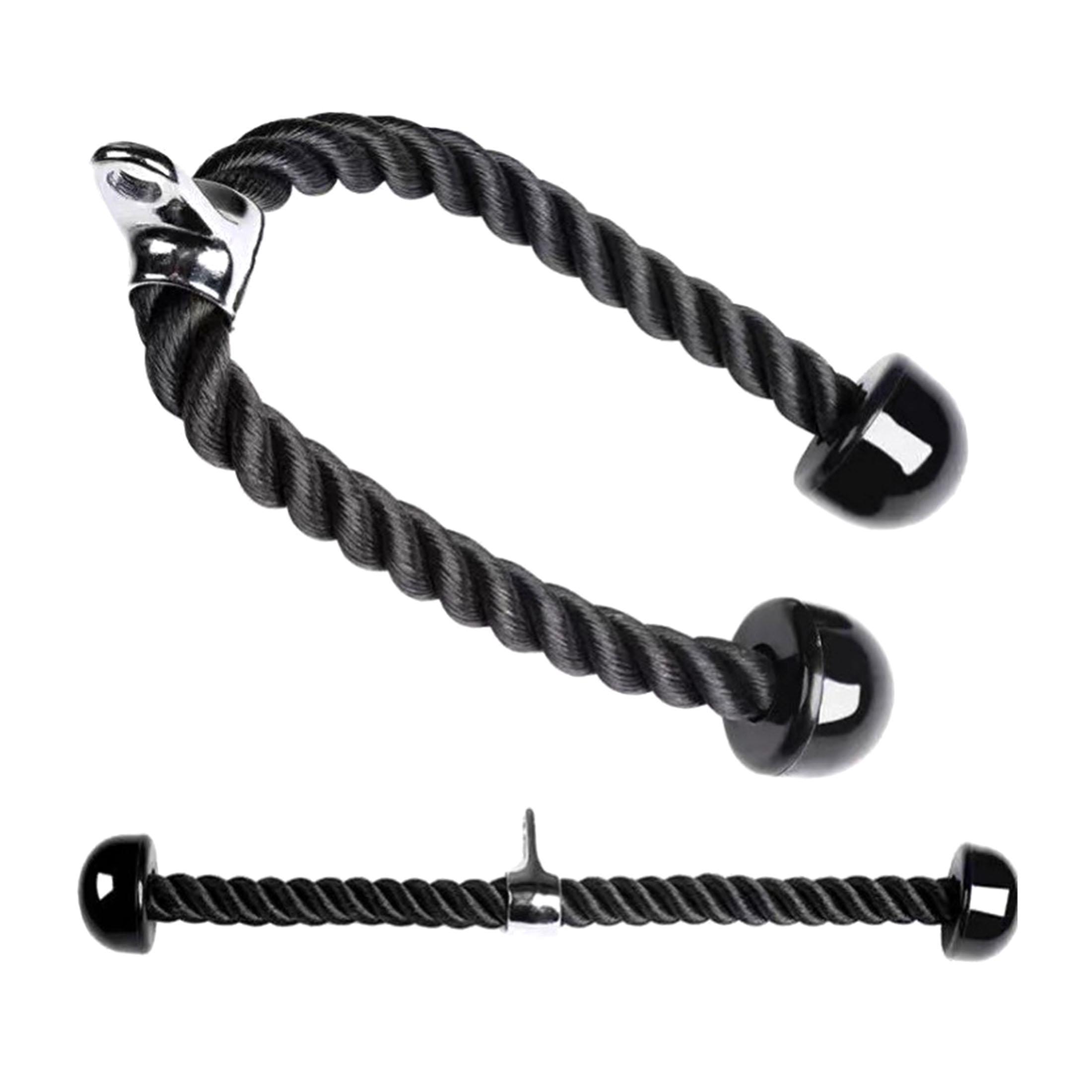Heavy Tricep Rope Cable Attachment with LAT Pulldown System, Home Gym Cable Pulley Machine for Arm, Back, Shoulder and Triceps Strength Training
Heavy Tricep Rope Cable Attachment with LAT Pulldown System, Home Gym Cable Pulley Machine for Arm, Back, Shoulder and Triceps Strength Training