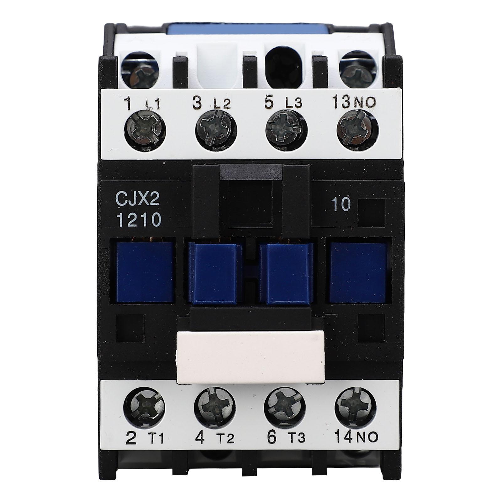 AC Contactor Copper Coil 3P Normally Open Silver Contact Circuit Switch Controller AC110V 12A
AC Contactor Copper Coil 3P Normally Open Silver Contact Circuit Switch Controller AC110V 12A