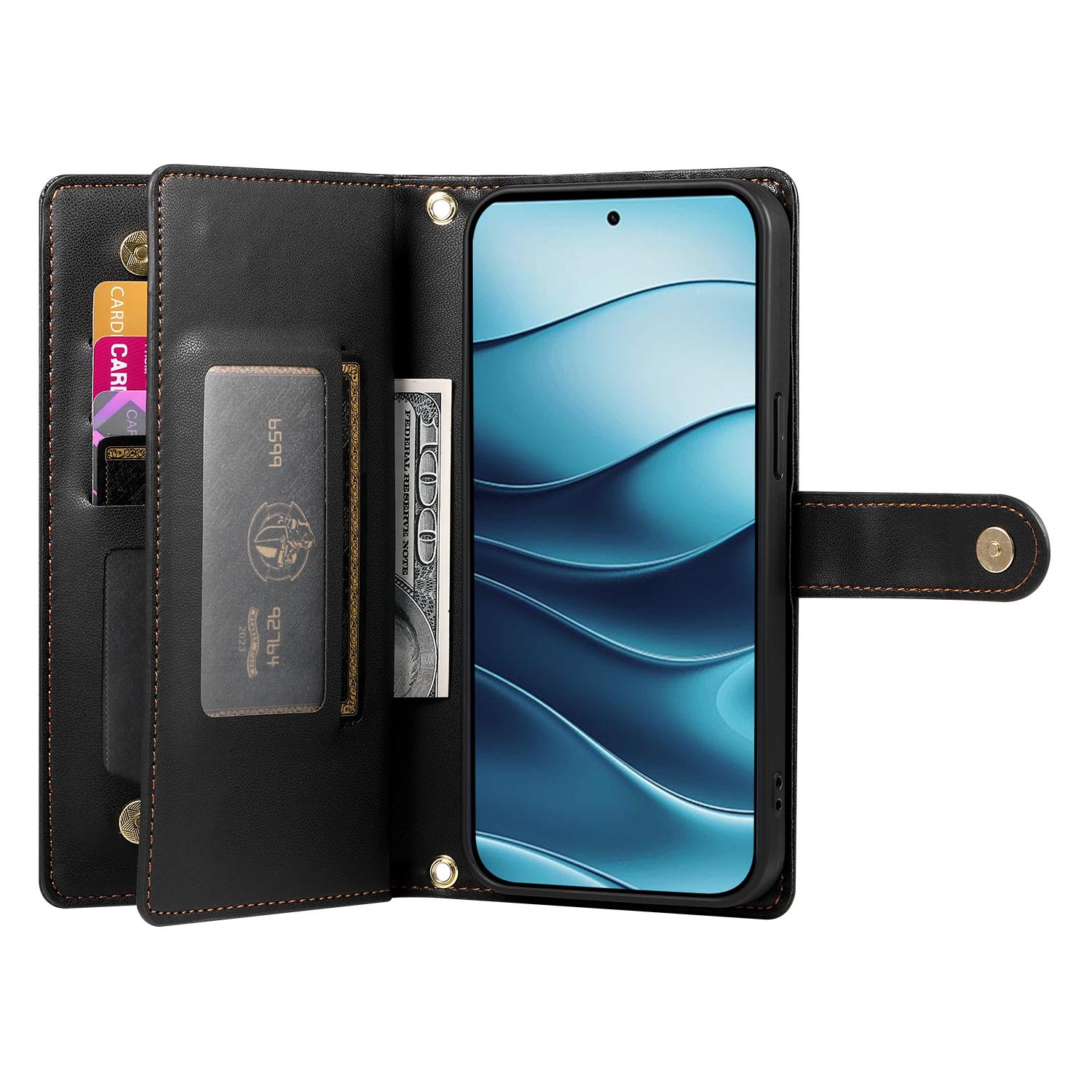 DF-011 For Xiaomi Redmi Note 14 4G (164.84mm) Case Zipper Pocket Wallet Leather Phone Cover with Straps Mint Green
DF-011 For Xiaomi Redmi Note 14 4G (164.84mm) Case Zipper Pocket Wallet Leather Phone Cover with Straps Mint Green