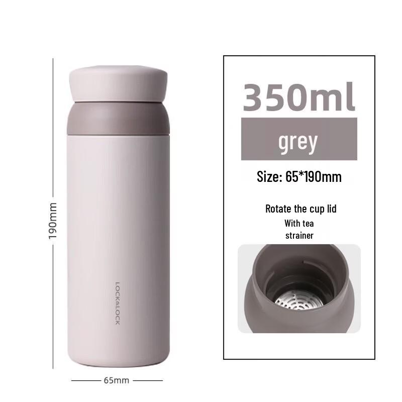 Lock&Lock Aspiration 316L Stainless Steel Rotary Lid Travel Mug
Lock&Lock Aspiration 316L Stainless Steel Rotary Lid Travel Mug