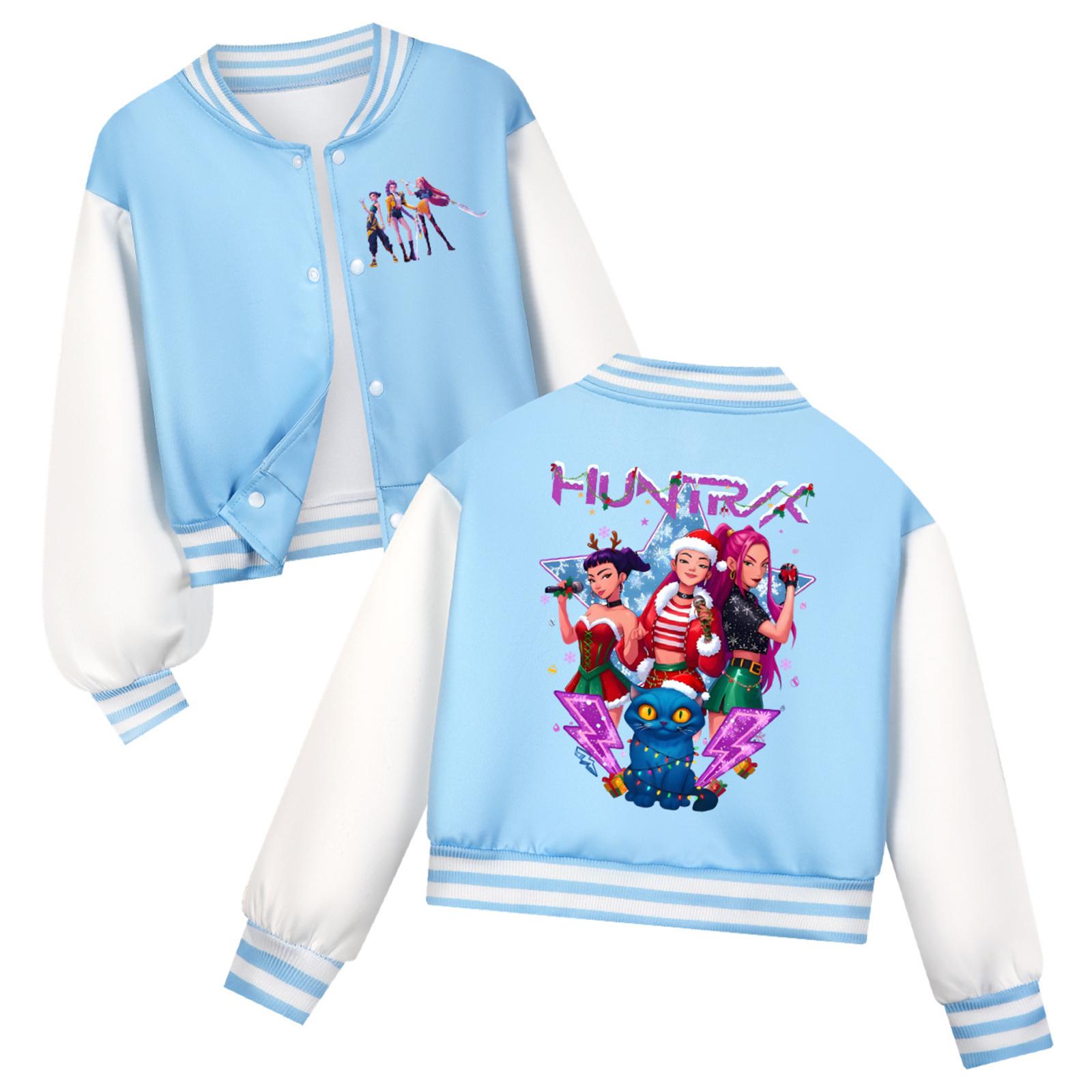 Children s Fashion Casual Long Sleeve Hooded Witch Group Printed Jacket 160 небо синє кольору
Children s Fashion Casual Long Sleeve Hooded Witch Group Printed Jacket 160 небо синє кольору