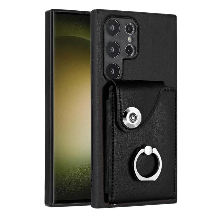 YB Leather Coating Series-7 for Samsung Galaxy S24 Ultra Magnetic Phone Case Card Holder Cover
YB Leather Coating Series-7 for Samsung Galaxy S24 Ultra Magnetic Phone Case Card Holder Cover