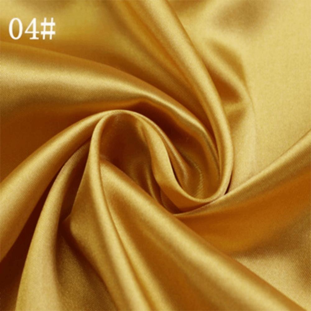 DIY 150*100cm Satin Fabric Handmade Imitation Silk Sequin Textile Cloth Solid Color Lining Silk Satin For Clothing Gift Box 100x150cm- золотий
DIY 150*100cm Satin Fabric Handmade Imitation Silk Sequin Textile Cloth Solid Color Lining Silk Satin For Clothing Gift Box 100x150cm- золотий
