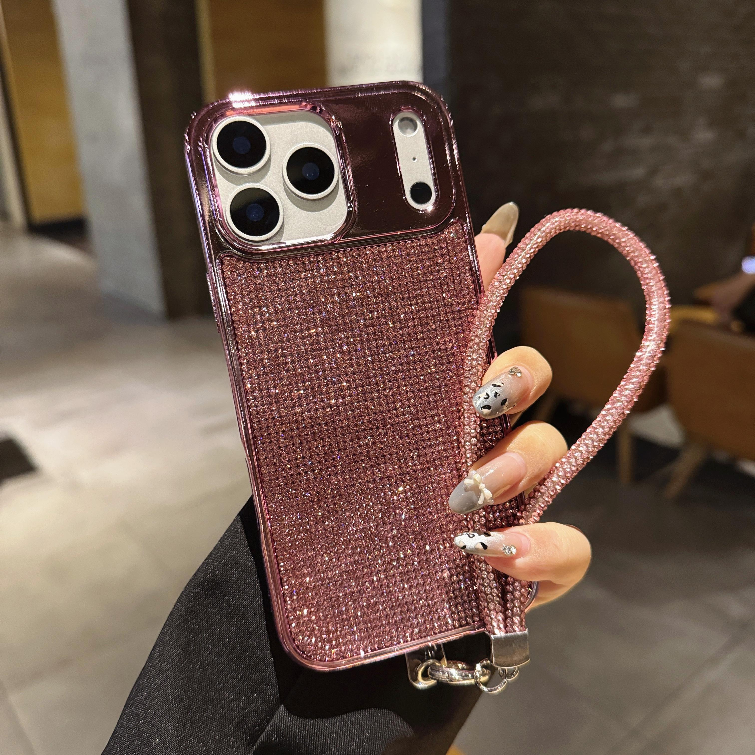 Luxury Bling Leather Phone Case for iPhone 17 Pro Max 16 15 Plus 14 13 12 11 Diamond Strap Glitter Shockproof Anti Drop Cover iPhone 15 Plus розовый
Luxury Bling Leather Phone Case for iPhone 17 Pro Max 16 15 Plus 14 13 12 11 Diamond Strap Glitter Shockproof Anti Drop Cover iPhone 15 Plus розовый