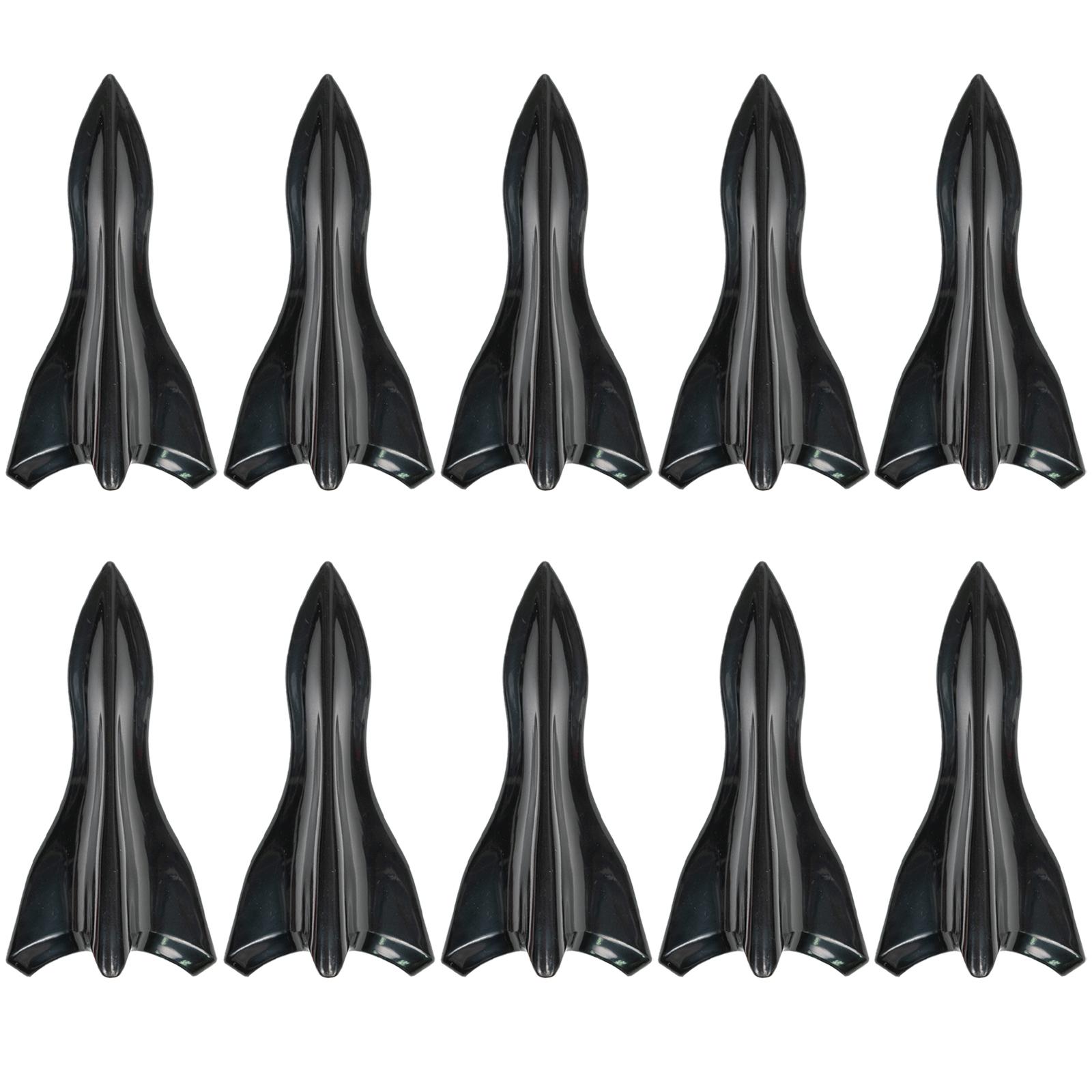 10pcs Shark Fins Diffuser Vortex Generator SUV Universal Car Roof Spoiler Bumper Antenna Wing Trunk ABS Body Kit Set Decoration 10 PCS чорний
10pcs Shark Fins Diffuser Vortex Generator SUV Universal Car Roof Spoiler Bumper Antenna Wing Trunk ABS Body Kit Set Decoration 10 PCS чорний