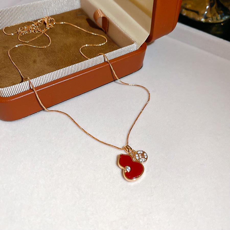 Elegant Zircon Gourd Pendant Necklace - Luxury Simple Sweater Chain
Elegant Zircon Gourd Pendant Necklace - Luxury Simple Sweater Chain
