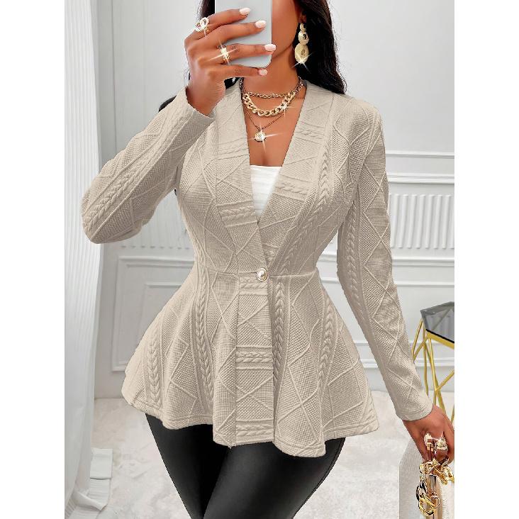 2026 New Women s Solid Color Thickened Single-Button Jacquard Blazer XL хакі
2026 New Women s Solid Color Thickened Single-Button Jacquard Blazer XL хакі