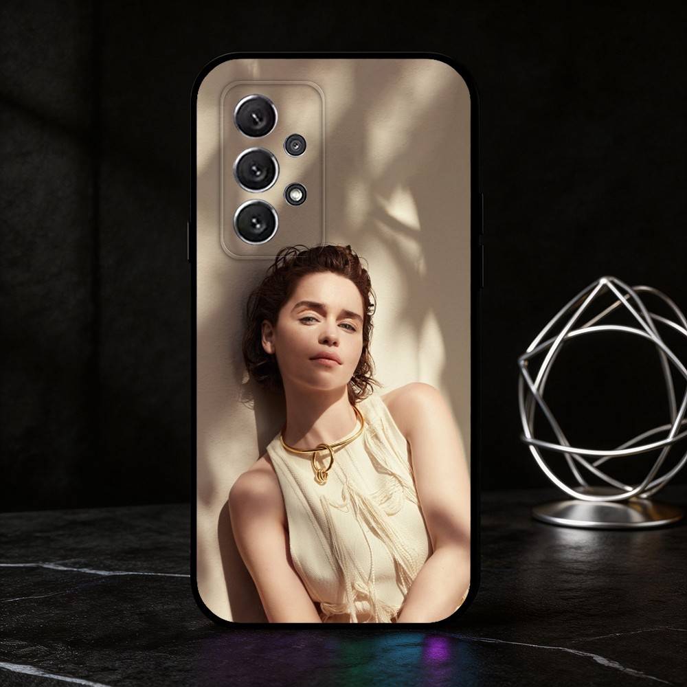 E-Emilia Clarke phone Case For Samsung S25,24,21,22,23,30,Ultra,20,Plus,Fe,Lite,Note Soft Black Cover Samsung S24ULTRA
E-Emilia Clarke phone Case For Samsung S25,24,21,22,23,30,Ultra,20,Plus,Fe,Lite,Note Soft Black Cover Samsung S24ULTRA