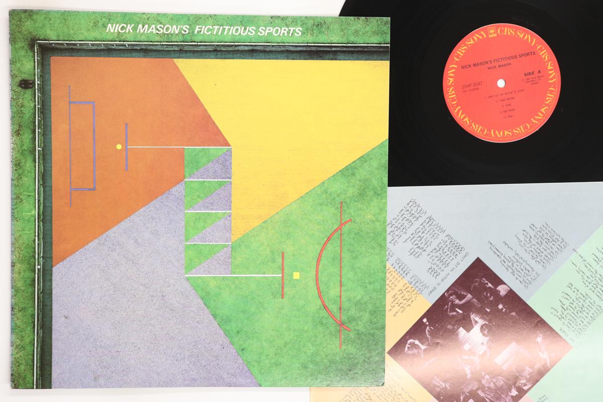 LP Record NICK MASON Nick Masons Fictitious Sports 25AP2047 CBS SONY 1981 Japan Rock Used
LP Record NICK MASON Nick Masons Fictitious Sports 25AP2047 CBS SONY 1981 Japan Rock Used