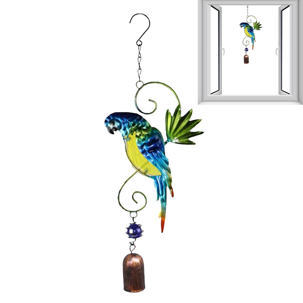 Portable Metal Bird Wind Chimes Parrot Wind Chime Hangable Ornament Cute Keepsake Memorial Wind Chimes For Courtyard Farmhouse Quality
Portable Metal Bird Wind Chimes Parrot Wind Chime Hangable Ornament Cute Keepsake Memorial Wind Chimes For Courtyard Farmhouse Quality