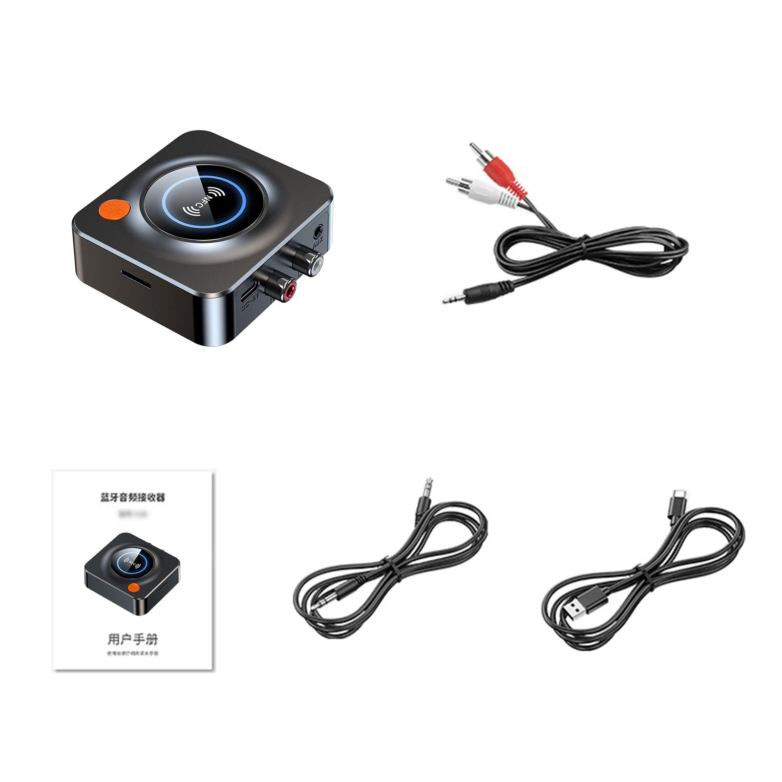 BT o Transmitter Receiver 2-In-1 o Adapters Support NFC Low Latency Wireless o Receiver чорний
BT o Transmitter Receiver 2-In-1 o Adapters Support NFC Low Latency Wireless o Receiver чорний