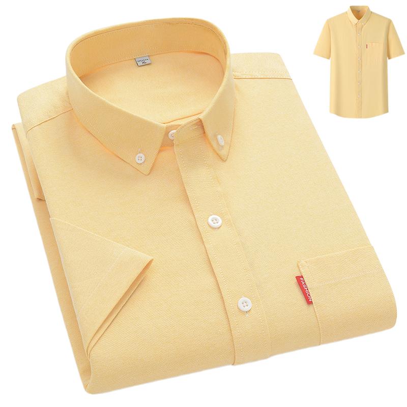 5XL Мужская летняя деловая рубашка Высокое качество Короткий рукав Модная Красивая Однотонная 100% Хлопок Повседневная Оксфордская Одежда для Мужчин M жёлтый
5XL Мужская летняя деловая рубашка Высокое качество Короткий рукав Модная Красивая Однотонная 100% Хлопок Повседневная Оксфордская Одежда для Мужчин M жёлтый