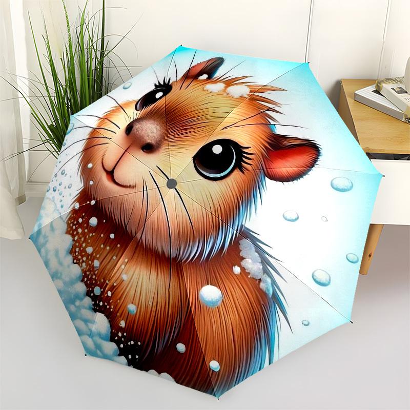 1pc Winter Hamster Portrait Umbrella with Plastic Handle,Suitable for All Seasons Home Travel Outdoor UmbrellaM1152
1pc Winter Hamster Portrait Umbrella with Plastic Handle,Suitable for All Seasons Home Travel Outdoor UmbrellaM1152