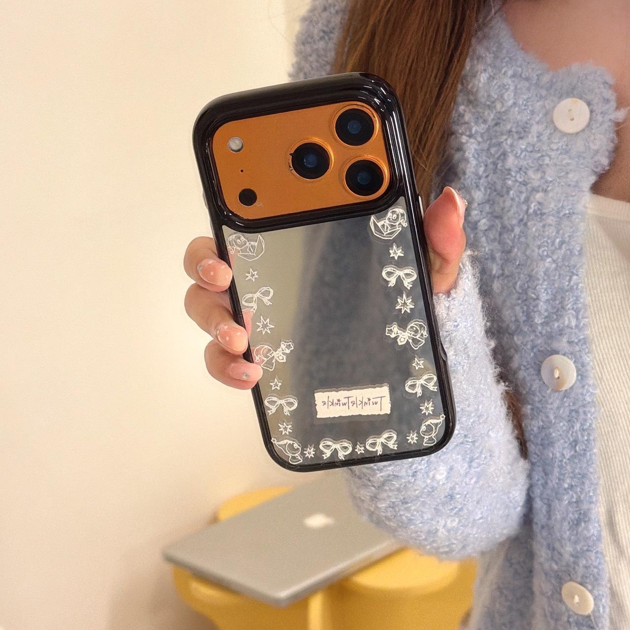 Star Bow Korean Style Mirror Phone Case for iPhone 17/16/15/14 Pro Max iPhone 15
Star Bow Korean Style Mirror Phone Case for iPhone 17/16/15/14 Pro Max iPhone 15