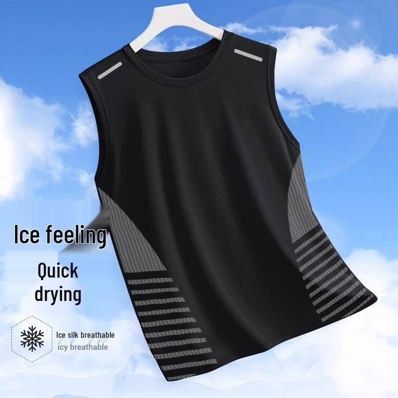 Men s Quick-Dry Ice Silk Sleeveless Running Tank Top 5XL (180-200 lbs)
Men s Quick-Dry Ice Silk Sleeveless Running Tank Top 5XL (180-200 lbs)