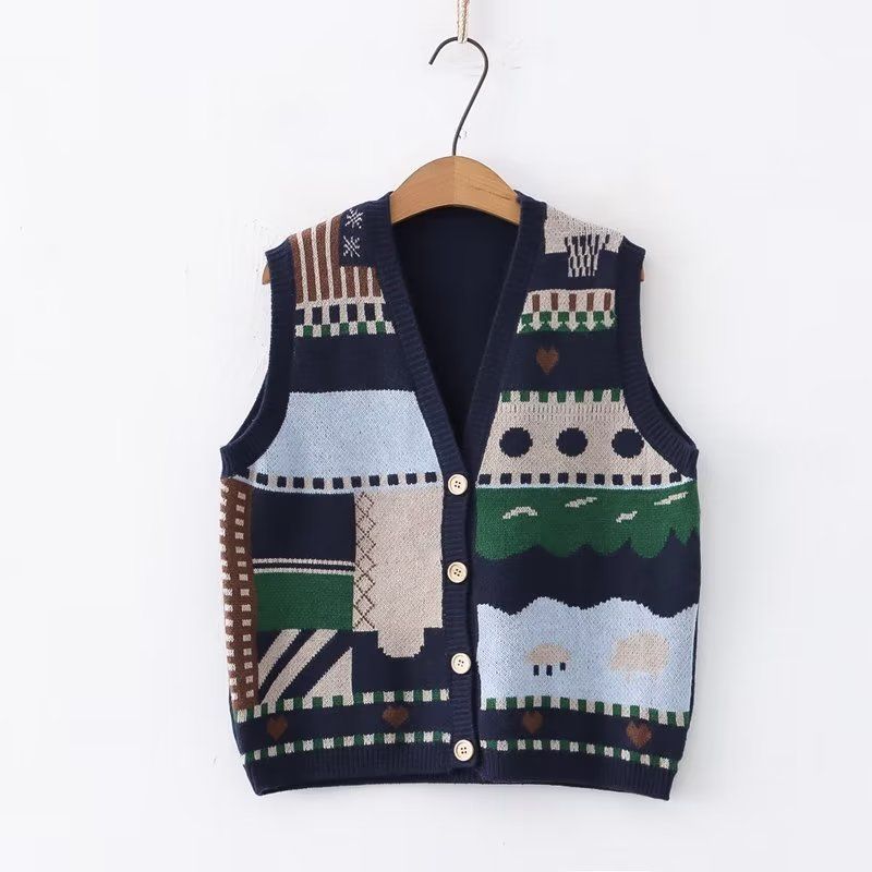 Autumn Three-Dimensional Crocheted round Neck Cardigan Easiest for Match Artsy Dark blue graffiti Free size 40.00 kg-65.00 kg
Autumn Three-Dimensional Crocheted round Neck Cardigan Easiest for Match Artsy Dark blue graffiti Free size 40.00 kg-65.00 kg