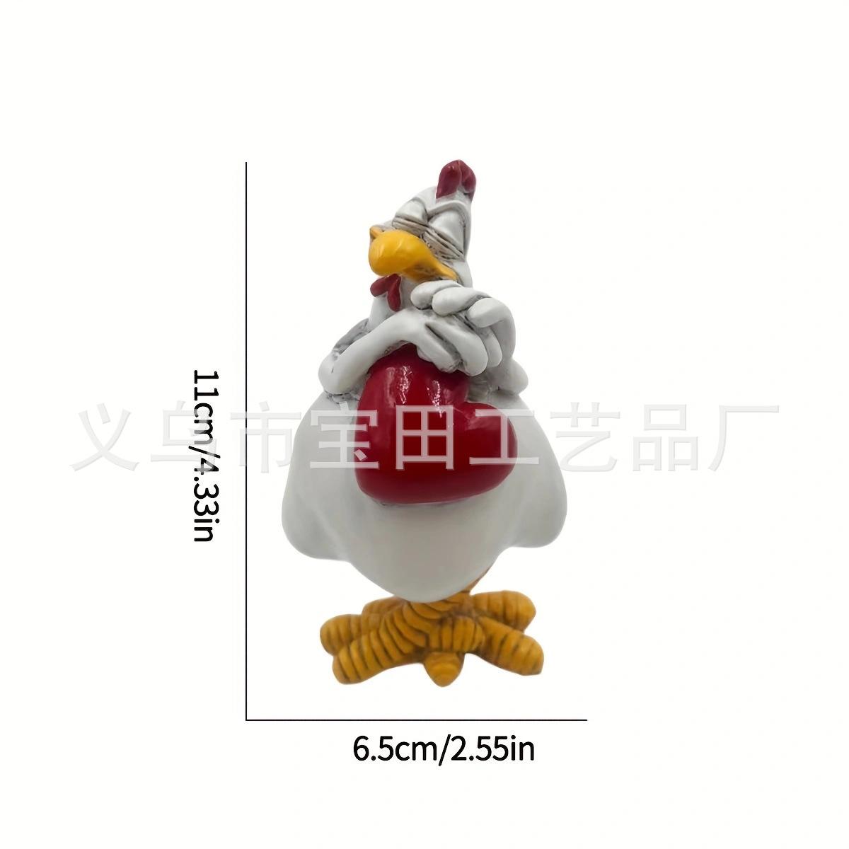 Caring funny fun animal rooster home decoration resin sculpture desktop decoration garden decoration ornament
Caring funny fun animal rooster home decoration resin sculpture desktop decoration garden decoration ornament