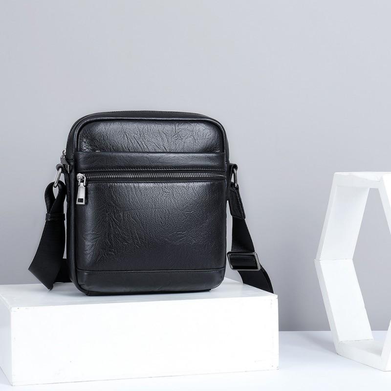 Men s Shoulder Bag Made Of Genuine Leather With A New Business Commuting Texture Hand Grip Pattern. Top Layer Cowhide Is Slanted Across чёрный
Men s Shoulder Bag Made Of Genuine Leather With A New Business Commuting Texture Hand Grip Pattern. Top Layer Cowhide Is Slanted Across чёрный