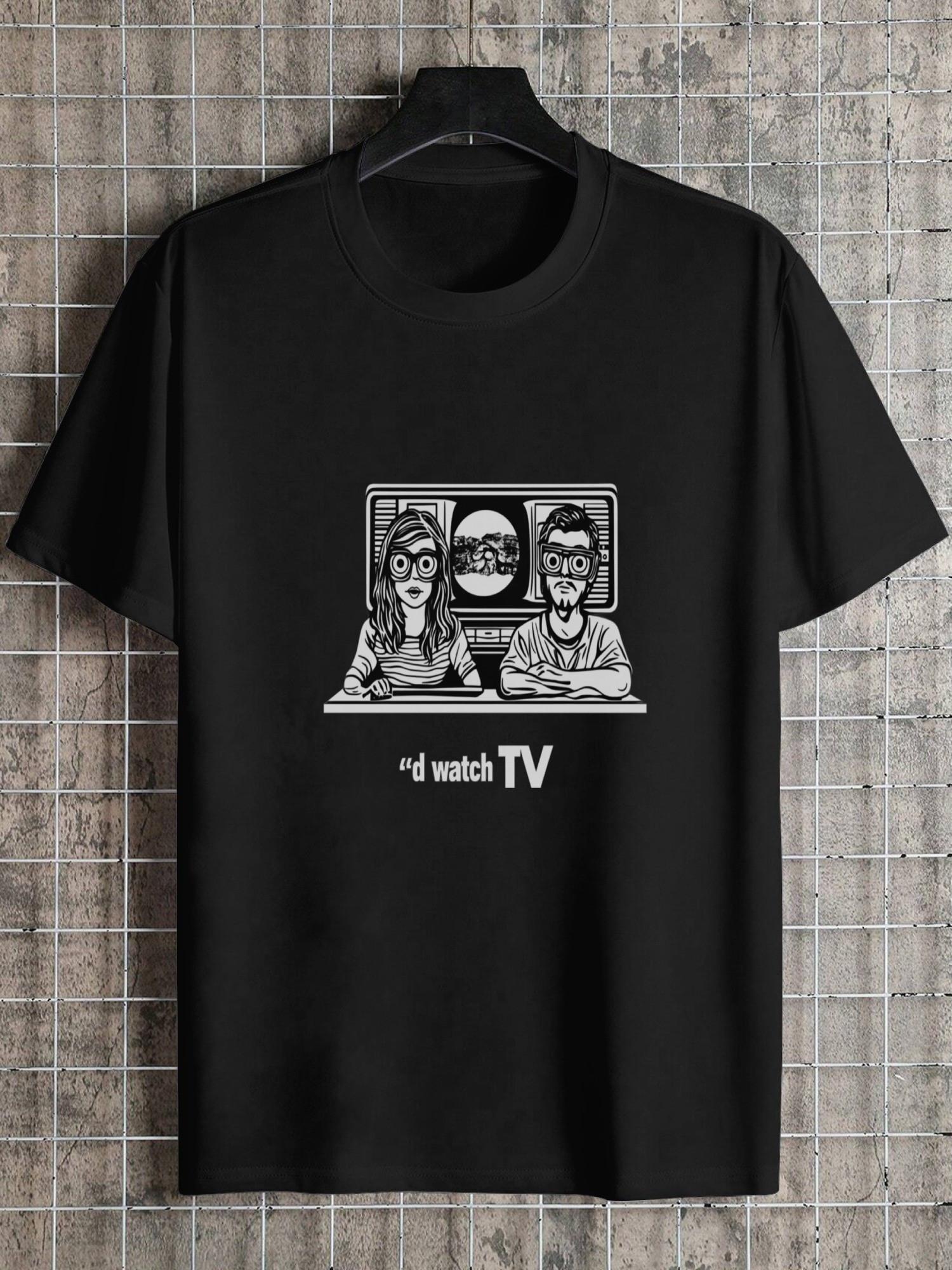 1pc Casual Graphic T-shirt - 180g Cotton Crew Neck Short Sleeve Tee with Quirky News Team TV Show Design M
1pc Casual Graphic T-shirt - 180g Cotton Crew Neck Short Sleeve Tee with Quirky News Team TV Show Design M
