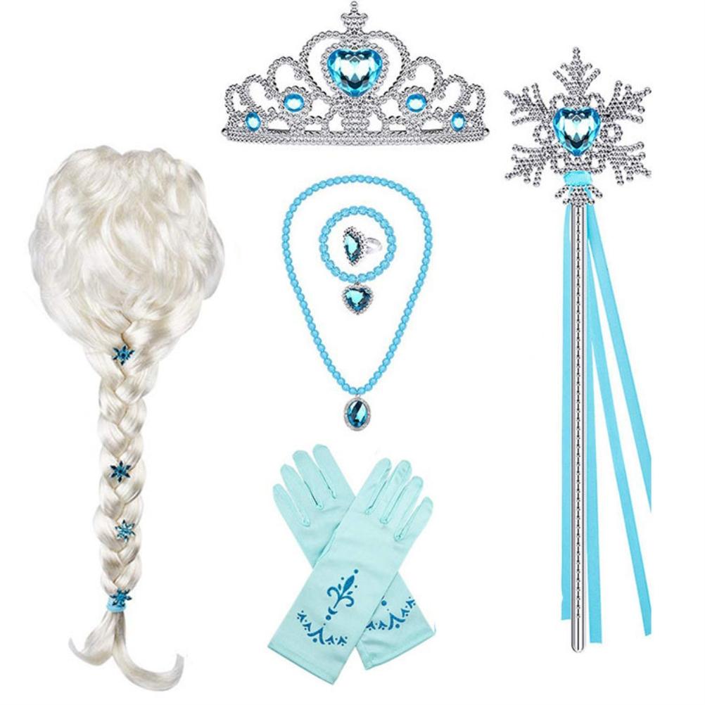 Cartoon Film Princess Fairy Costume Set with Wand Crown Gloves Braid Necklace Bracelet Ring Earring
Cartoon Film Princess Fairy Costume Set with Wand Crown Gloves Braid Necklace Bracelet Ring Earring