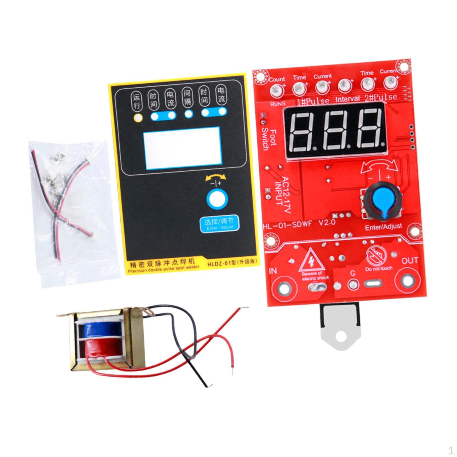 Welder Control Board 41A Adjust Time High Performance Parts Digital Controller Panel Welding 220V
Welder Control Board 41A Adjust Time High Performance Parts Digital Controller Panel Welding 220V