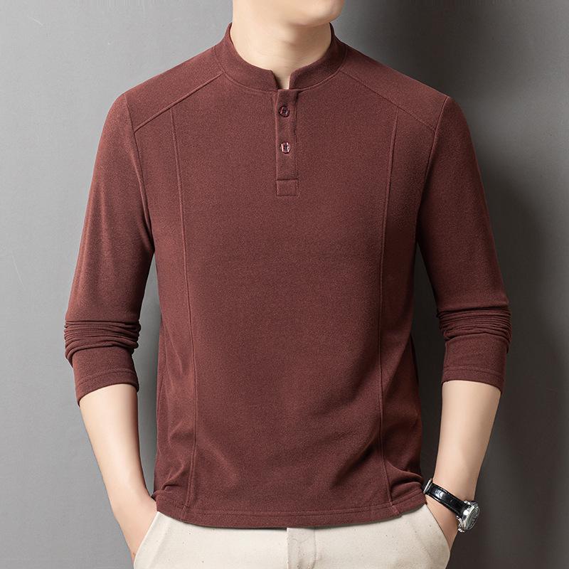 Men s Stand Collar Long Sleeve Double-Sided Velvet Base Layer T-shirt - 2025 Autumn/Winter Collection XL
Men s Stand Collar Long Sleeve Double-Sided Velvet Base Layer T-shirt - 2025 Autumn/Winter Collection XL